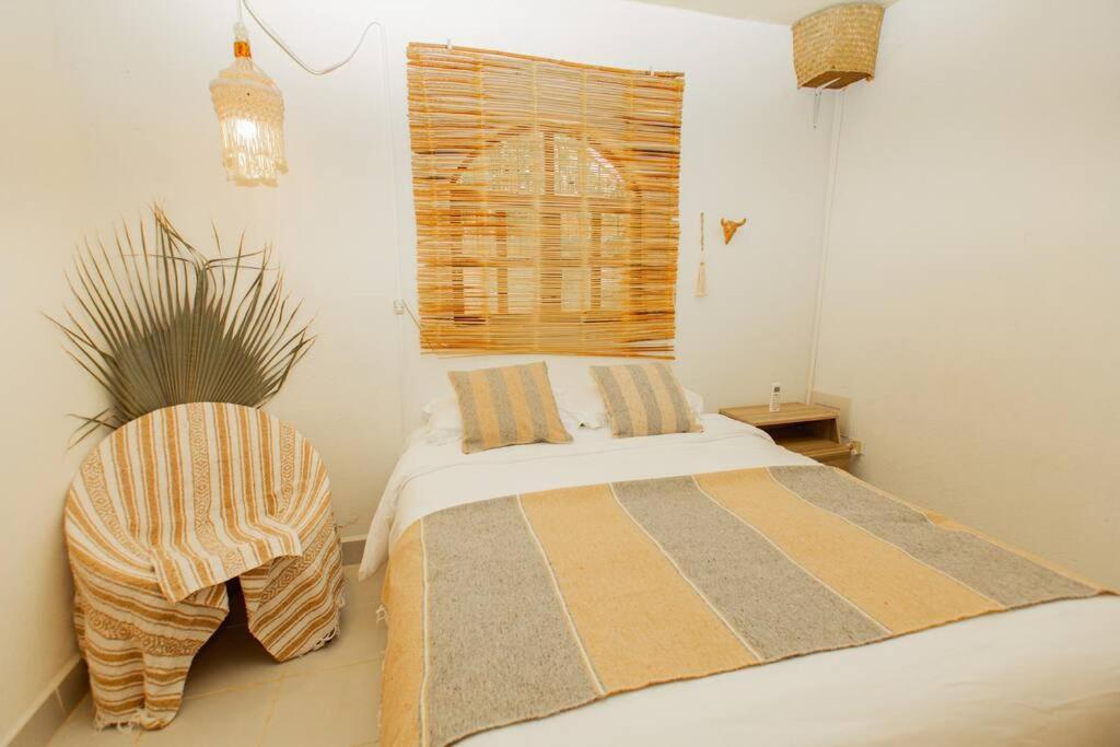 Cien Palmas- Authentic Mexican Casita 3 -Downtown تودوس سانتوس المظهر الخارجي الصورة