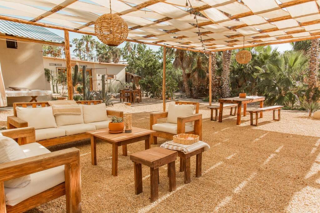Cien Palmas- Authentic Mexican Casita 3 -Downtown تودوس سانتوس المظهر الخارجي الصورة