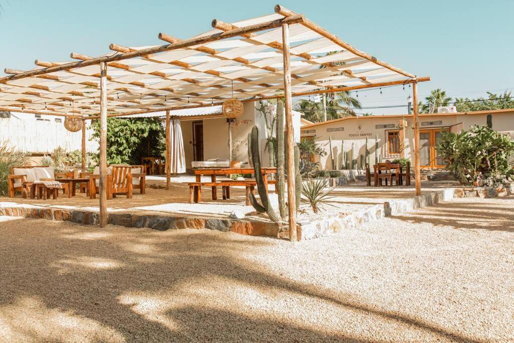 Cien Palmas- Authentic Mexican Casita 3 -Downtown تودوس سانتوس المظهر الخارجي الصورة